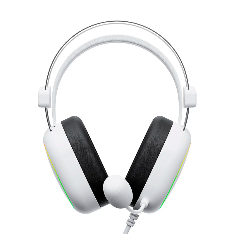 HEADSET GAMER HAVIT GAMENOTE H2016D RGB BRANCO
