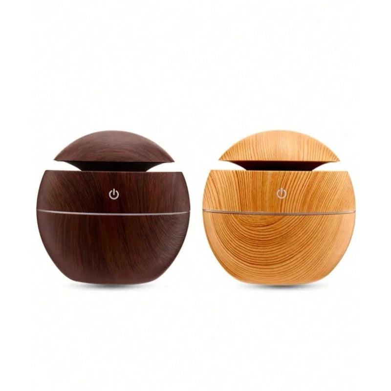 HUMIDIFICADOR DE AR DE MADEIRA PURIFICADOR USB