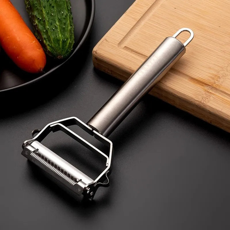DESCASCADOR DE VEGETAIS DE COZINHA, AÇO INOXIDÁVEL