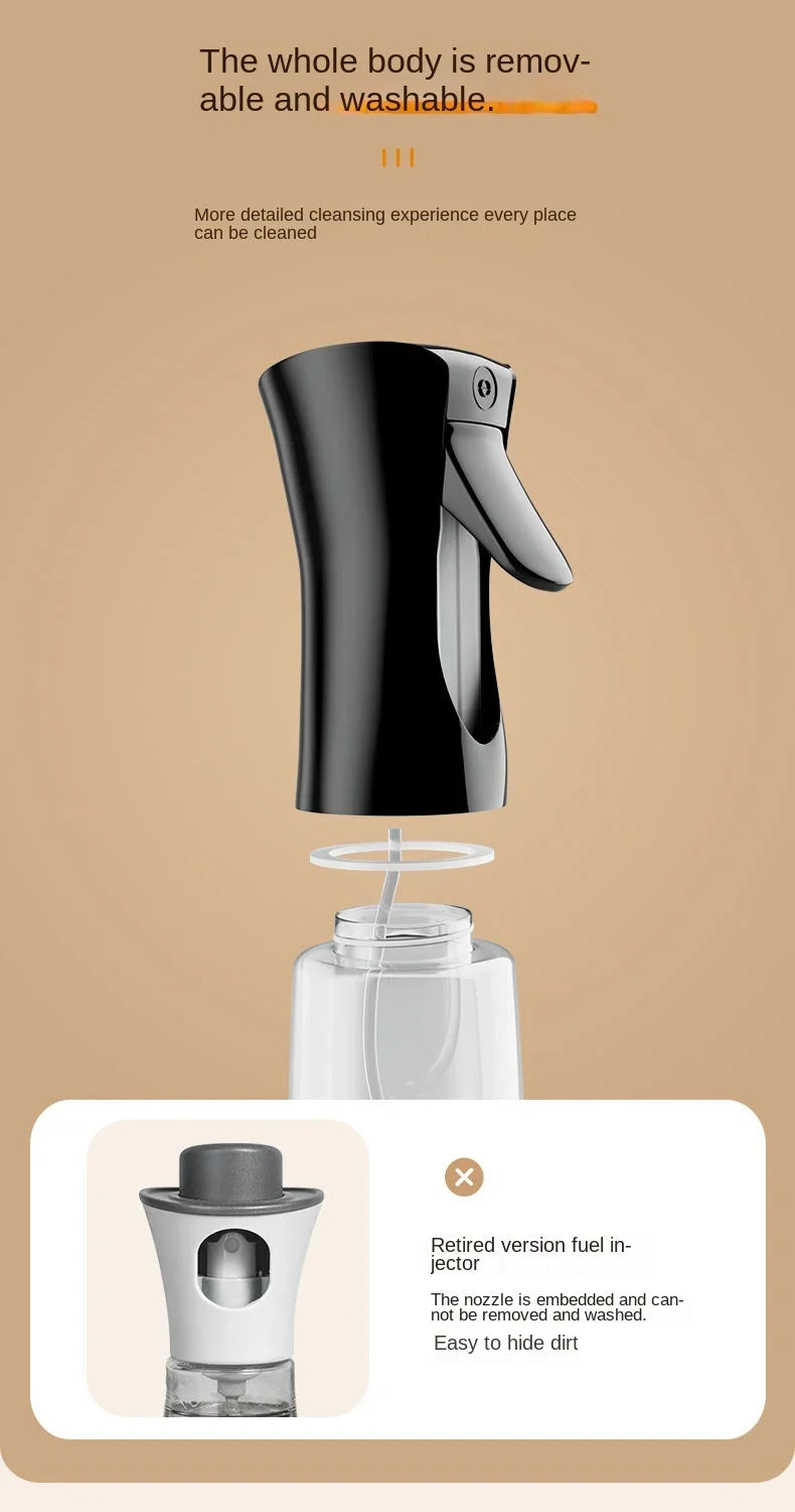 POTE DE SPRAY DE ÓLEO COZINHA DOMÉSTICO