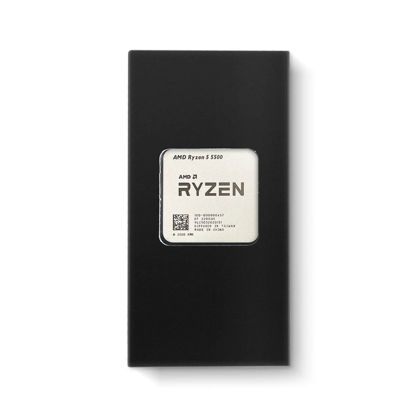 PROCESSADOR AMD RYZEN 5 5500 R5 5500 3.6 GHZ 6-CORE 12-THREAD CPU PROCESSOR 7NM L3=16M 100-000000457 SOCKET AM4 NO FAN