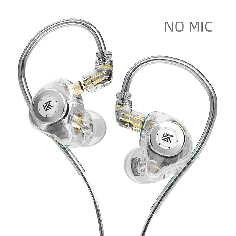 SPORT HEADSET KZ-EDX PRO CIRCUITO MAGNÉTICO DUPLO