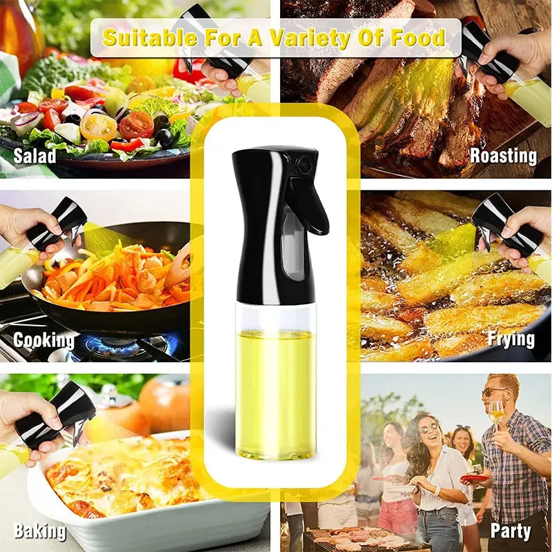 POTE DE SPRAY DE ÓLEO COZINHA DOMÉSTICO