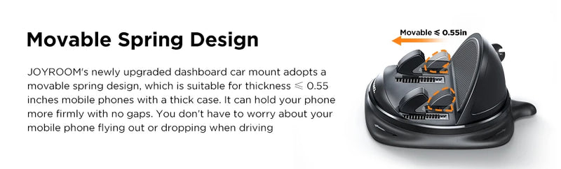 JOYROOM PAINEL UNIVERSAL SUPORTE DO TELEFONE DO CARRO ATUALIZADO