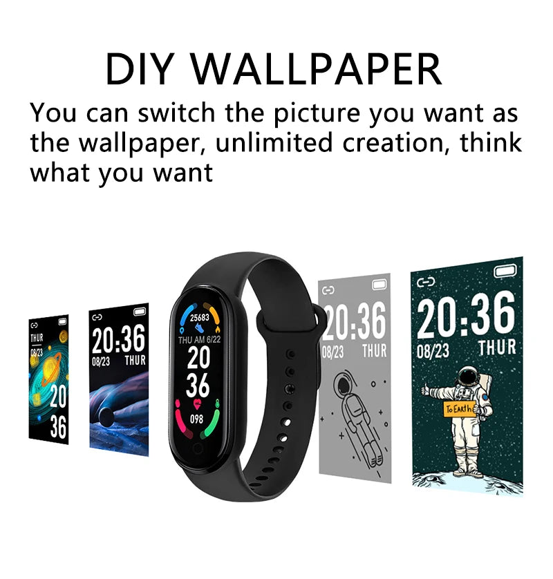 M6 SMARTWATCH INTELIGENTE