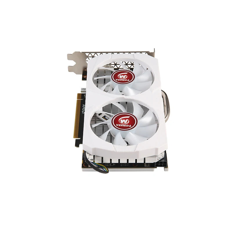 VEINEDA RX 580 8GB 2048SP PLACA GRÁFICA PARA JOGOS GDDR5 256BIT PCI EXPRESS 3.0 × 16 8PIN RADEON GPU RX580SERIES PLACA DE PLACA DE VÍDEO