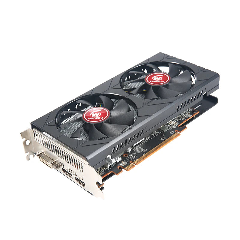 Veineda Graphics Card RX 5500XT 8GB  GPU GDDR6 128Bit 8pin7nm DP*2  Video Card Support Desktop CPU placa de video