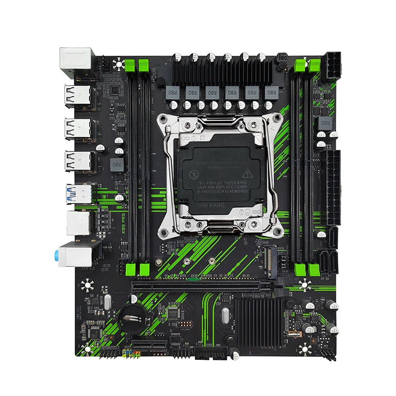 MECINISTA X99 PR9 KIT PLACA-MÃE LGA 2011-3 CONJUNTO COM PROCESSADOR CPU INTEL XEON E5 2650 V3 E MEMÓRIA RAM DDR4 16GB (2*8GB)