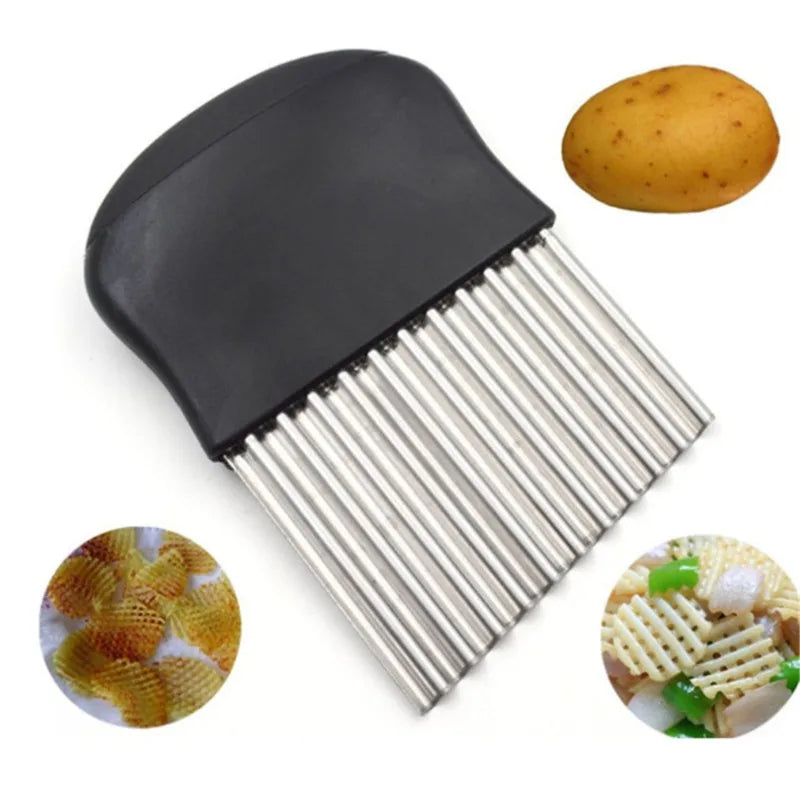 CORTADOR DE BATATAS EM AÇO INOXIDÁVEL