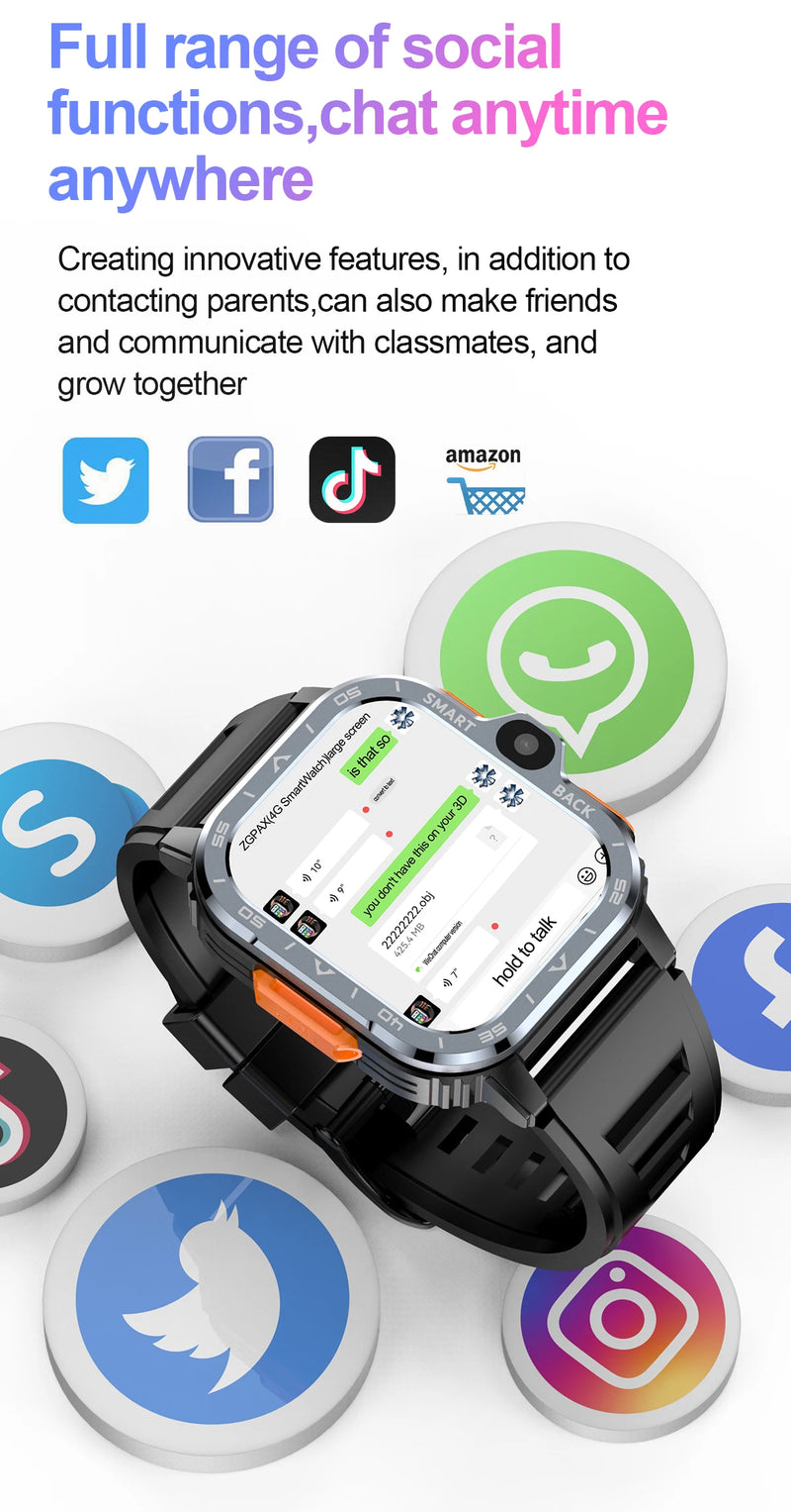 SMARTWATCH MASCULINO ACESSO À INTERNET