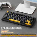 TECLADO MECÂNICO SEM FIO /BLUETOOTH/COM FIO RGB PERSONALIZADO 75% LAYOUT