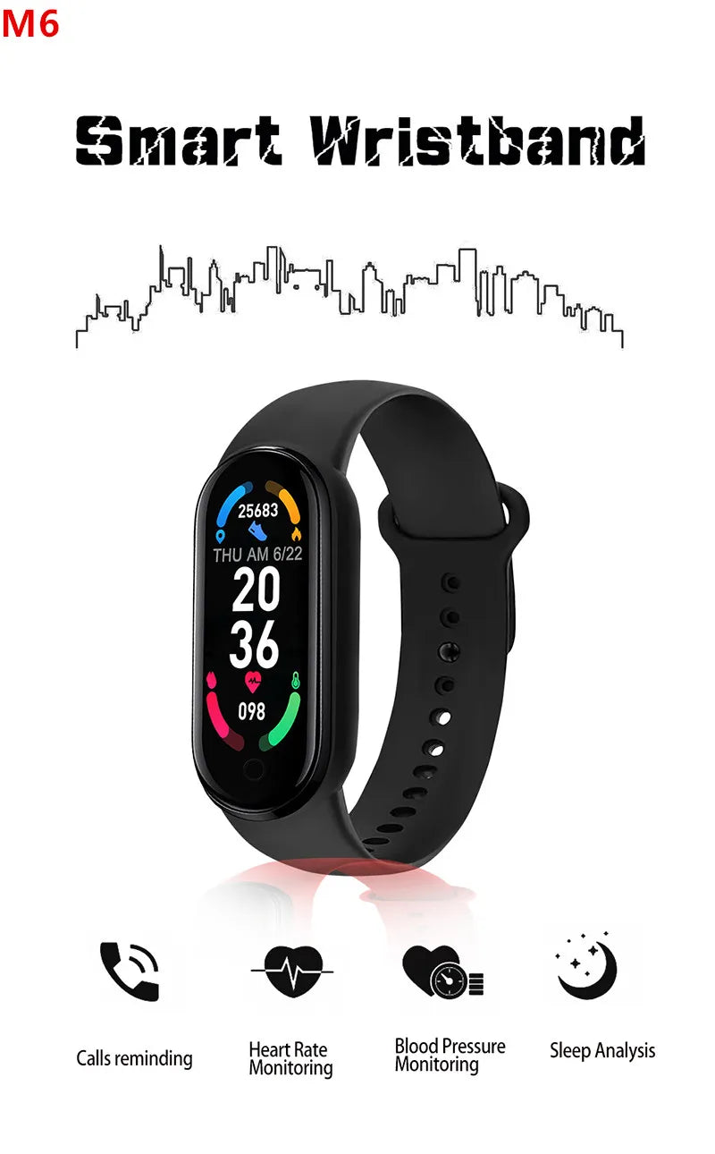M6 SMARTWATCH INTELIGENTE