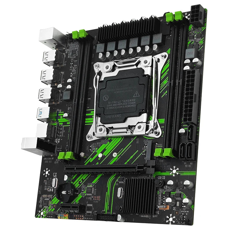 MECINISTA X99 PR9 KIT PLACA-MÃE LGA 2011-3 CONJUNTO COM PROCESSADOR CPU INTEL XEON E5 2650 V3 E MEMÓRIA RAM DDR4 16GB (2*8GB)