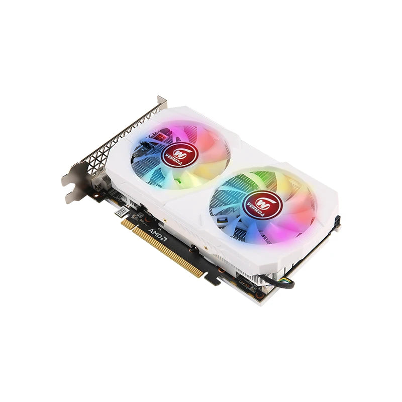 VEINEDA RX 580 8GB 2048SP PLACA GRÁFICA PARA JOGOS GDDR5 256BIT PCI EXPRESS 3.0 × 16 8PIN RADEON GPU RX580SERIES PLACA DE PLACA DE VÍDEO