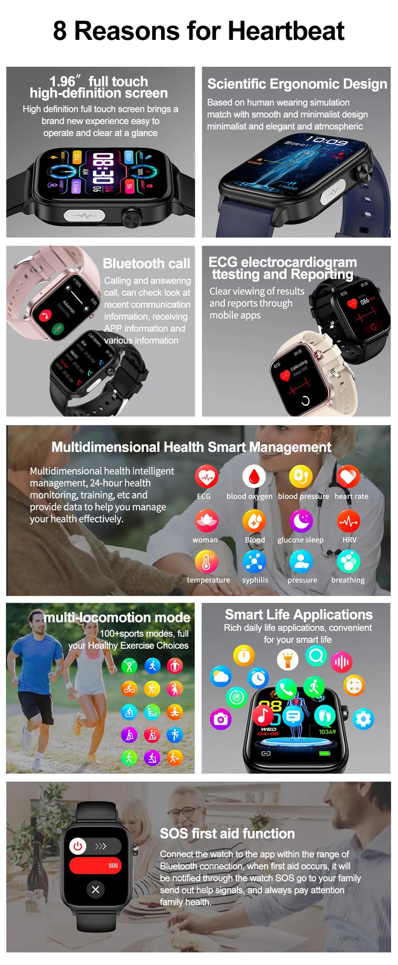 RELÓGIO SMARTWATCH INTELIGENTE