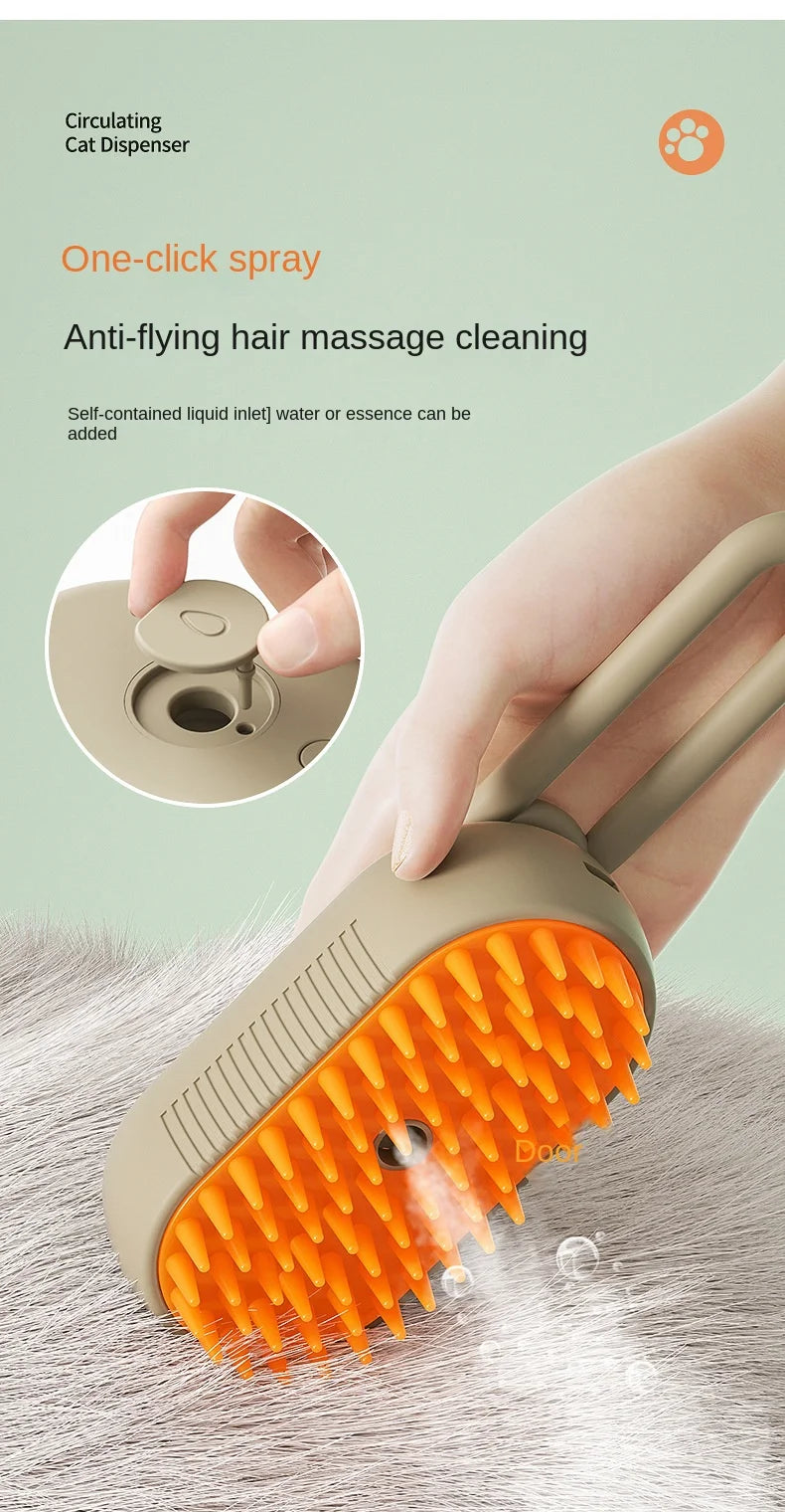 ESCOVA A VAPOR PARA GATOS